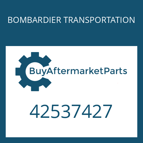BOMBARDIER TRANSPORTATION 42537427 - SPRAY TUBE