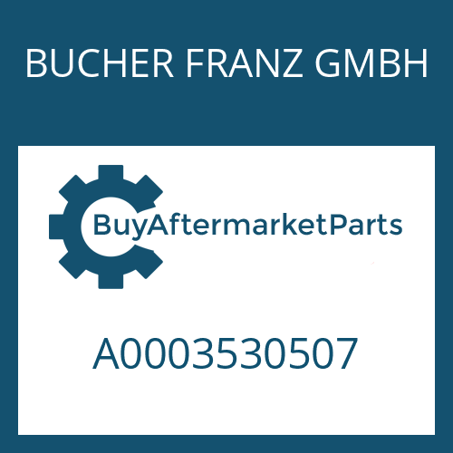 BUCHER FRANZ GMBH A0003530507 - DIFF.CASE
