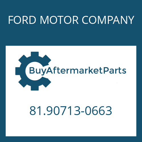 FORD MOTOR COMPANY 81.90713-0663 - RING