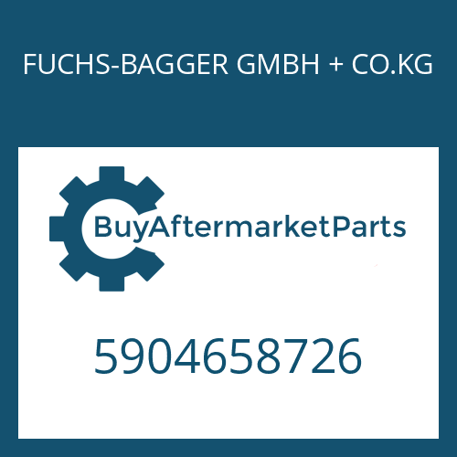 FUCHS-BAGGER GMBH + CO.KG 5904658726 - O.CLUTCH DISC