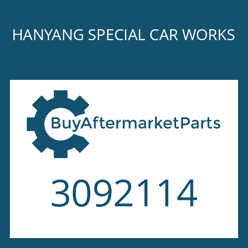 3092114 HANYANG SPECIAL CAR WORKS COMPRESSION SPRING