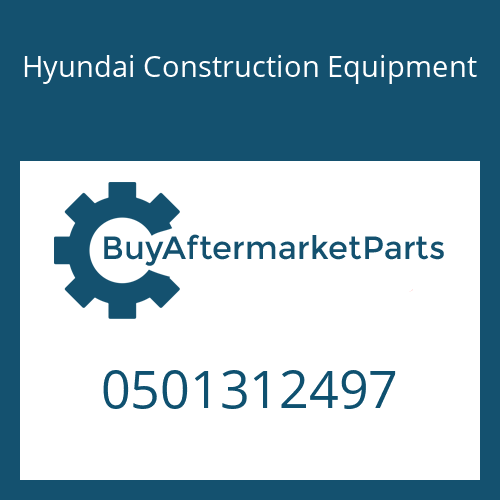 Hyundai Construction Equipment 0501312497 - GASKET