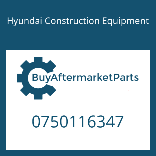 Hyundai Construction Equipment 0750116347 - BALL BEARING