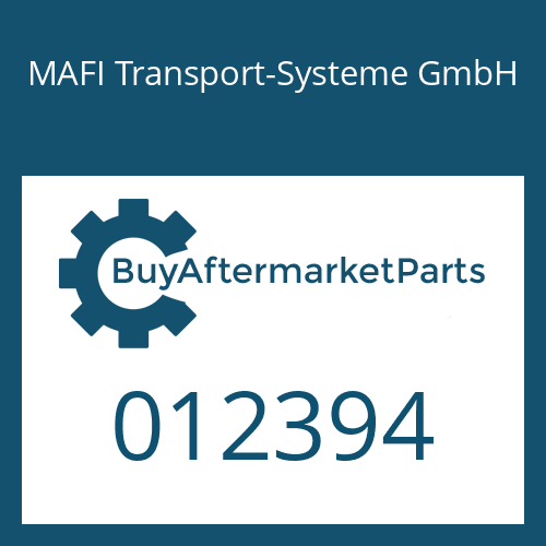 MAFI Transport-Systeme GmbH 012394 - WASHER