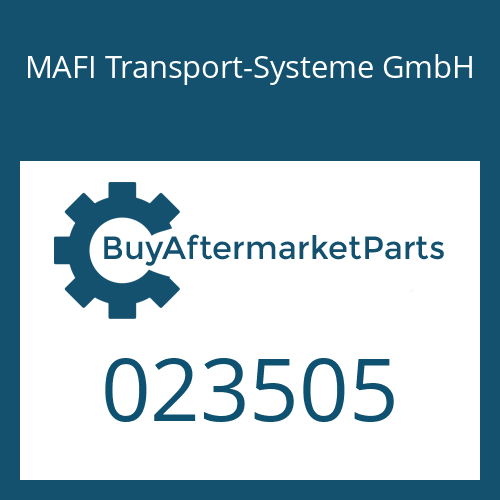 023505 MAFI Transport-Systeme GmbH WASHER