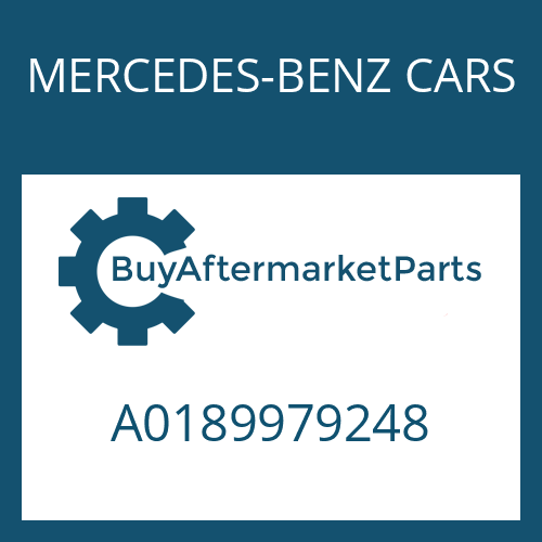 MERCEDES-BENZ CARS A0189979248 - SHAFT SEAL
