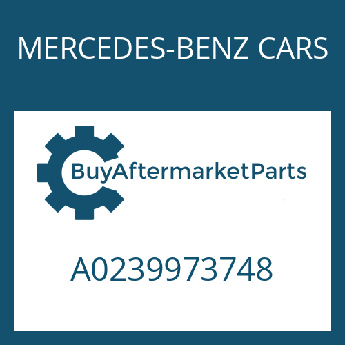 MERCEDES-BENZ CARS A0239973748 - SHAFT SEAL