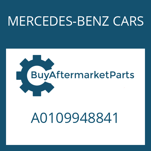 MERCEDES-BENZ CARS A0109948841 - SNAP RING