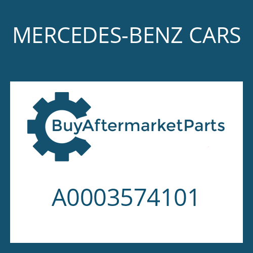 MERCEDES-BENZ CARS A0003574101 - STUB SHAFT