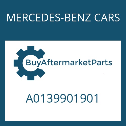 MERCEDES-BENZ CARS A0139901901 - CAP SCREW