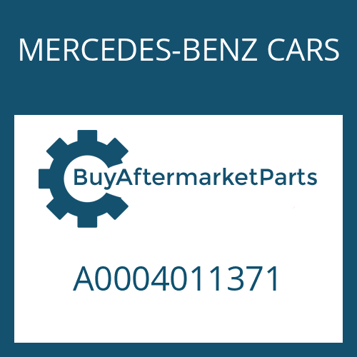 MERCEDES-BENZ CARS A0004011371 - WHEEL STUD