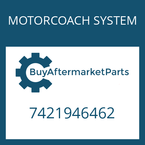 MOTORCOACH SYSTEM 7421946462 - SCREW PLUG