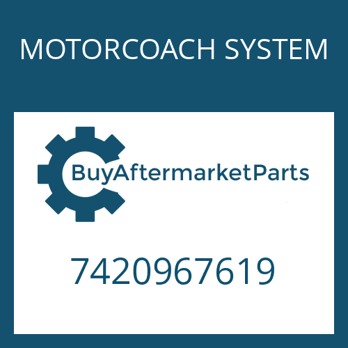 MOTORCOACH SYSTEM 7420967619 - COMPR.SPRING