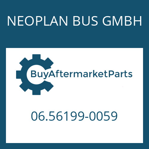 NEOPLAN BUS GMBH 06.56199-0059 - SEALING RING