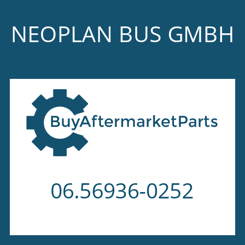 NEOPLAN BUS GMBH 06.56936-0252 - O-RING