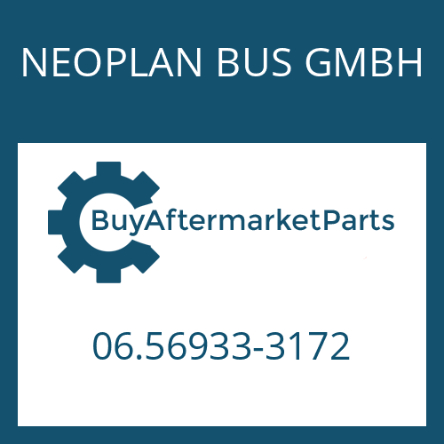 NEOPLAN BUS GMBH 06.56933-3172 - O-RING