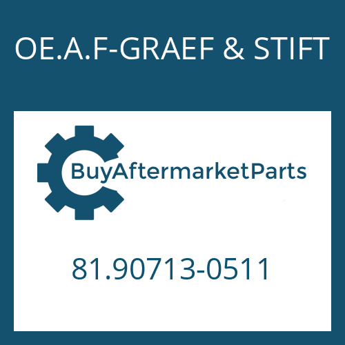 OE.A.F-GRAEF & STIFT 81.90713-0511 - WASHER