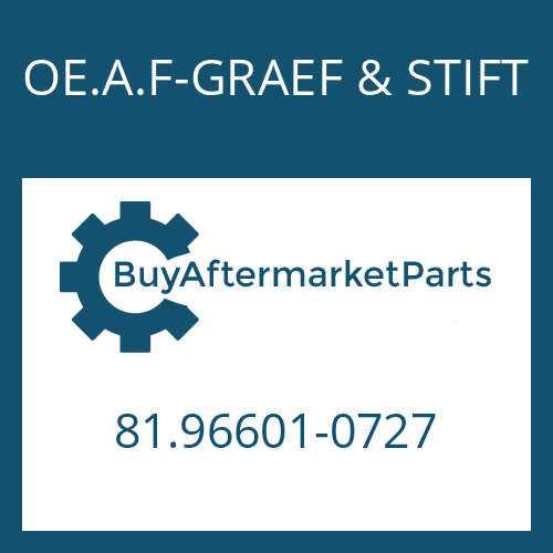 OE.A.F-GRAEF & STIFT 81.96601-0727 - GASKET
