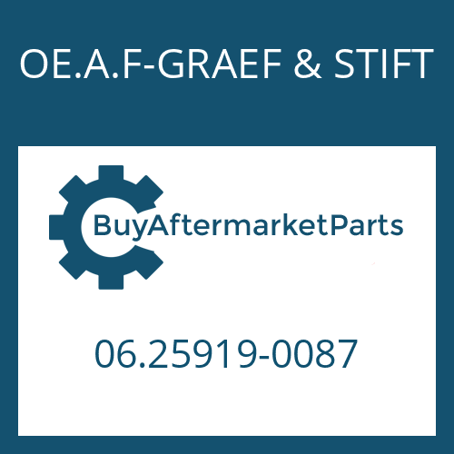 OE.A.F-GRAEF & STIFT 06.25919-0087 - V-RING