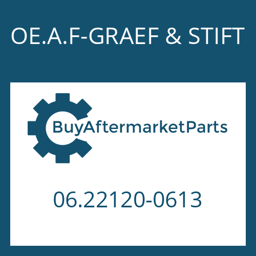 OE.A.F-GRAEF & STIFT 06.22120-0613 - SLOT.PIN