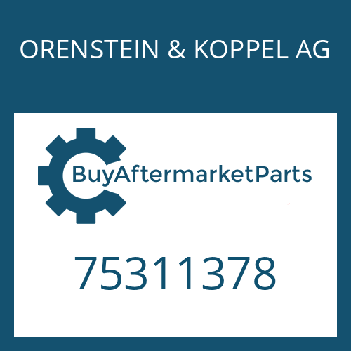 ORENSTEIN & KOPPEL AG 75311378 - CONVERTER BELL