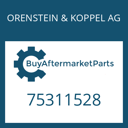 ORENSTEIN & KOPPEL AG 75311528 - O-RING