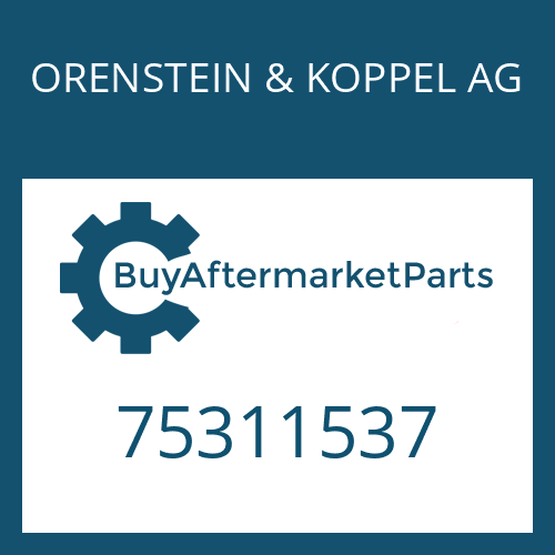 75311537 ORENSTEIN & KOPPEL AG COMPR.SPRING