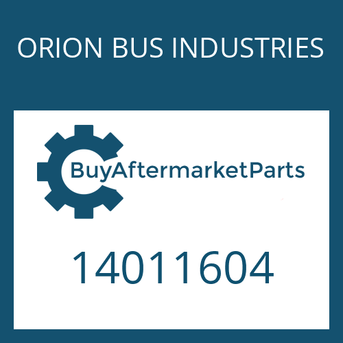 ORION BUS INDUSTRIES 14011604 - SEAL KIT