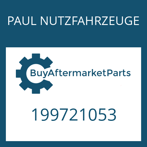 PAUL NUTZFAHRZEUGE 199721053 - SEALING RING