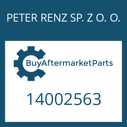 PETER RENZ SP. Z O. O. 14002563 - RING