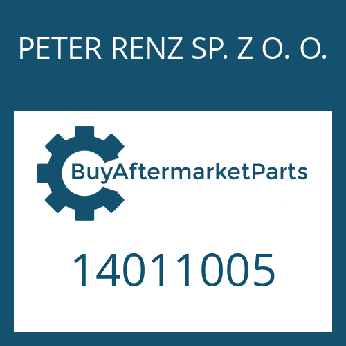 PETER RENZ SP. Z O. O. 14011005 - SPRING CARRIER