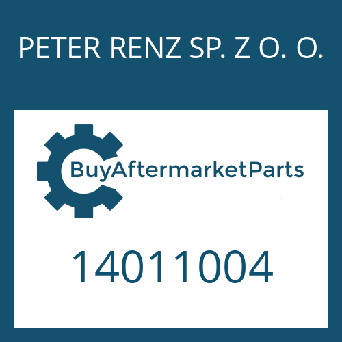 PETER RENZ SP. Z O. O. 14011004 - SPRING CARRIER