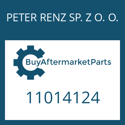 PETER RENZ SP. Z O. O. 11014124 - FLANGE SHAFT
