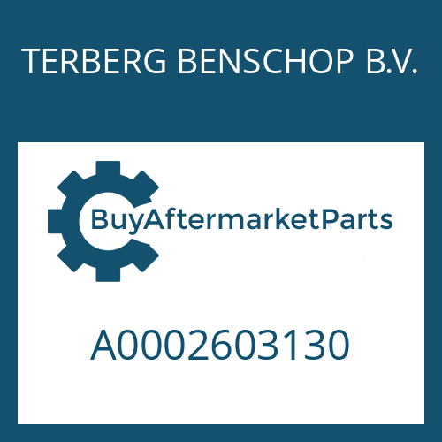 A0002603130 TERBERG BENSCHOP B.V. SHIFT CLAMP