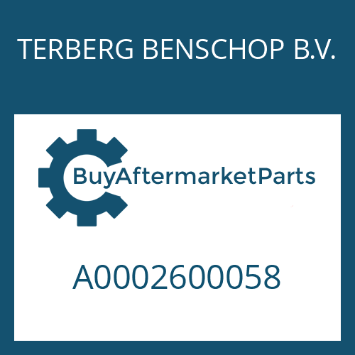 TERBERG BENSCHOP B.V. A0002600058 - BREATHER