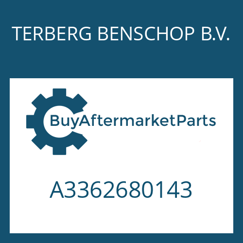 TERBERG BENSCHOP B.V. A3362680143 - DRIVER