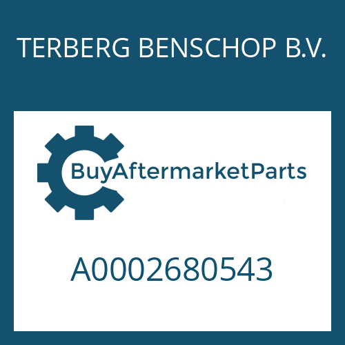 A0002680543 TERBERG BENSCHOP B.V. DRIVER