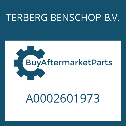 A0002601973 TERBERG BENSCHOP B.V. DETENT PLUNGER