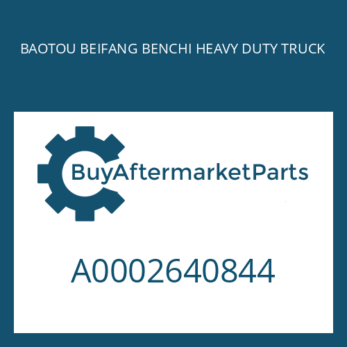 BAOTOU BEIFANG BENCHI HEAVY DUTY TRUCK A0002640844 - OUTPUT FLANGE