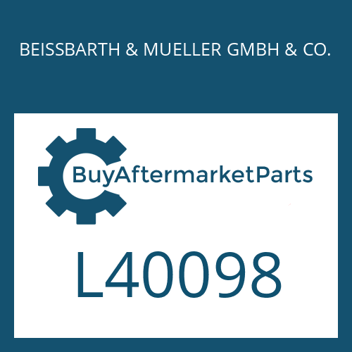 L40098 BEISSBARTH & MUELLER GMBH & CO. WASHER