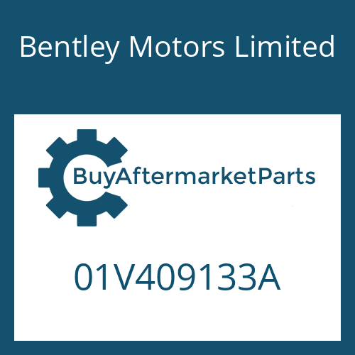 01V409133A Bentley Motors Limited ROUND SEALING RING
