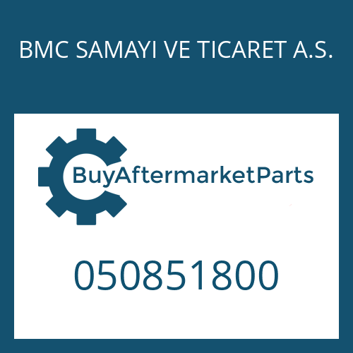 BMC SAMAYI VE TICARET A.S. 050851800 - SHAFT SEAL