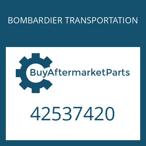 BOMBARDIER TRANSPORTATION 42537420 - SHIM