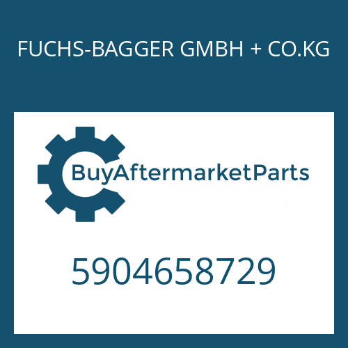 FUCHS-BAGGER GMBH + CO.KG 5904658729 - O.CLUTCH DISC
