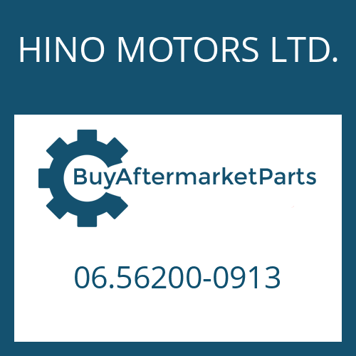 HINO MOTORS LTD. 06.56200-0913 - SEALING RING