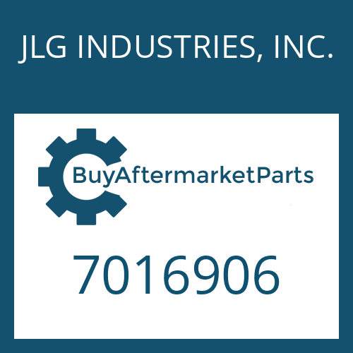 7016906 JLG INDUSTRIES, INC. STOP WASHER