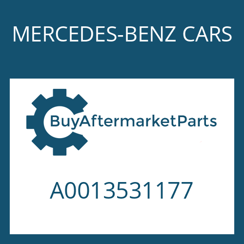 MERCEDES-BENZ CARS A0013531177 - WASHER