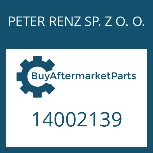 PETER RENZ SP. Z O. O. 14002139 - RING