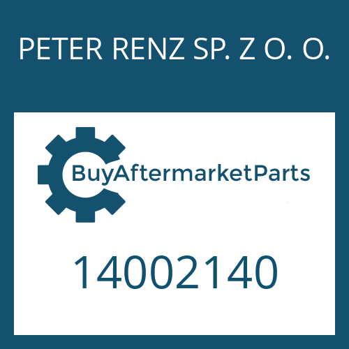 PETER RENZ SP. Z O. O. 14002140 - RING