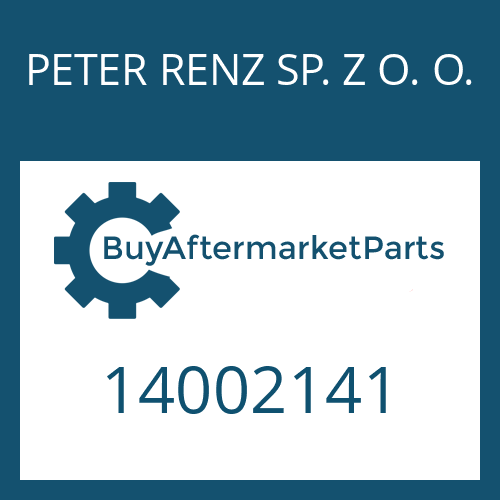 PETER RENZ SP. Z O. O. 14002141 - RING